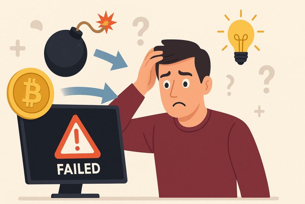 7 errores que pueden arruinar tu primera experiencia invirtiendo en criptomonedas